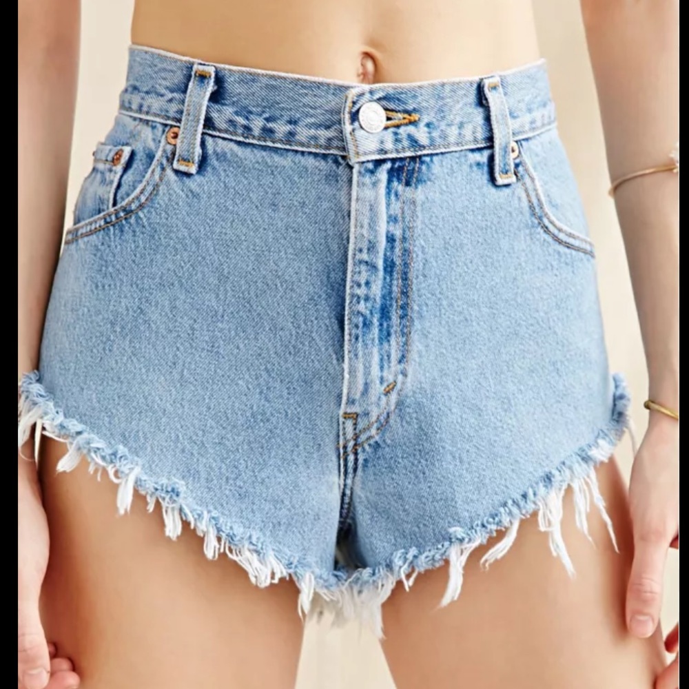 Vintage cut off GUESS shorts